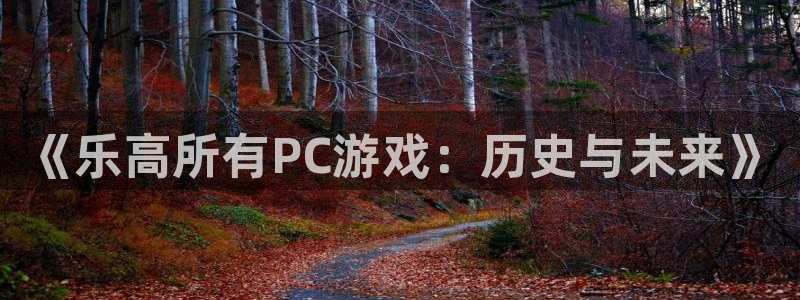 陕西蓝狮子文化公司加我qq：《乐高所有PC游戏：历史与未来》